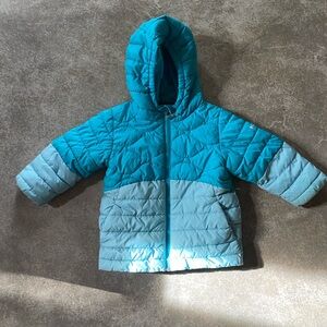 Columbia Teal Quilted Jacket